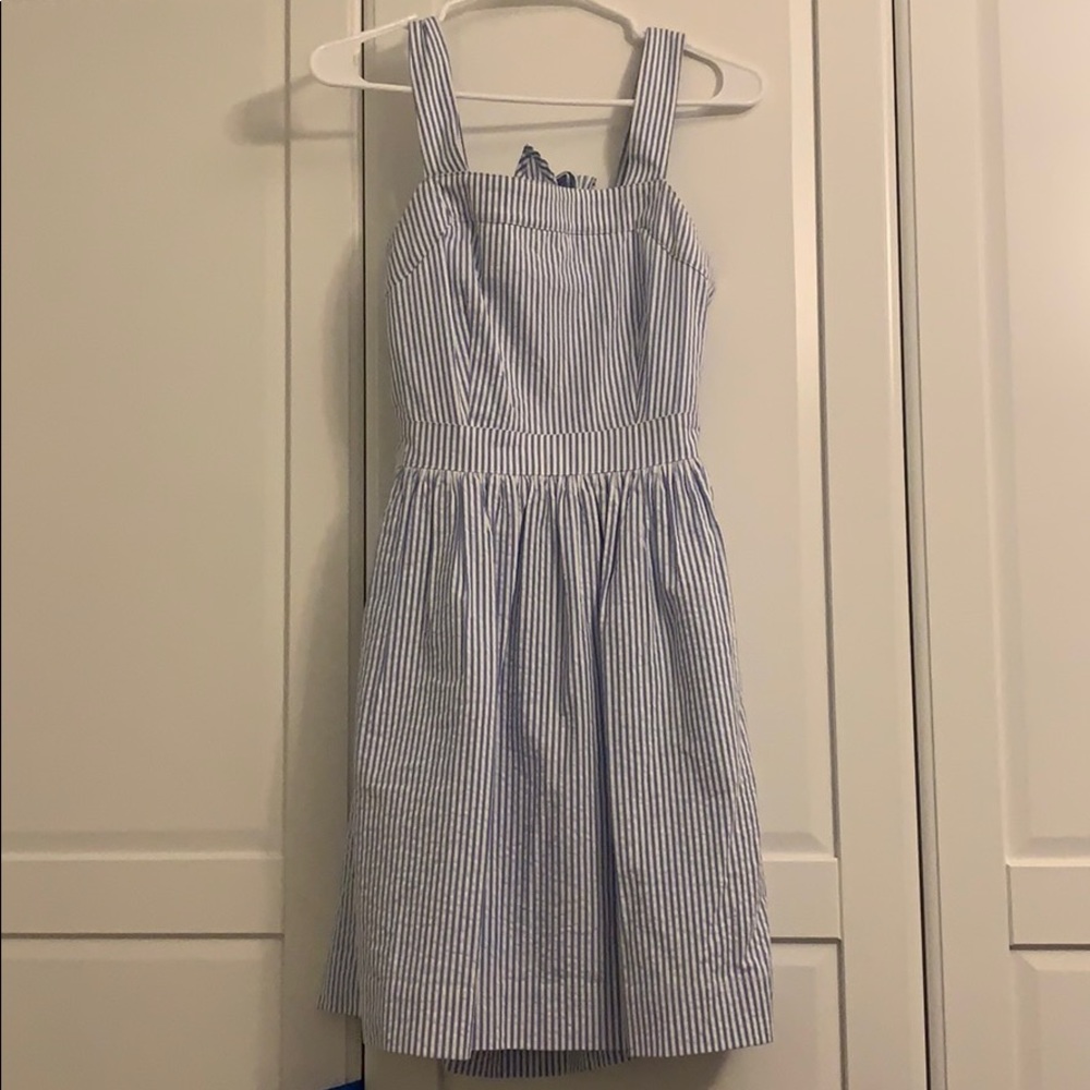 NWT JCrew Factory Seersucker Dress